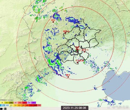 石景山海淀门头沟都下雪了 今天白天北京大部分地区有降雪