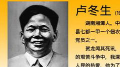 卢冬生：人民军队的坚强指挥员