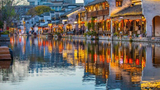 浙江湖州：南浔古镇灯火阑珊