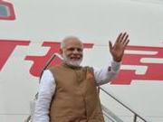 印度总理莫迪结束访华之旅离开武汉(图)