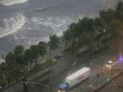 超强台风“山竹”登陆菲律宾 加速向南海前进