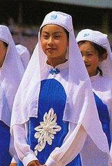 回族年轻女性服饰