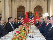 习近平同美国总统特朗普举行会晤