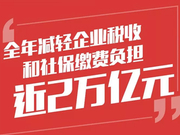 定了 今年减轻企业税收和社保缴费负担近2万亿元