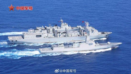 我海军航母编队赴西太平洋开展实战化训练