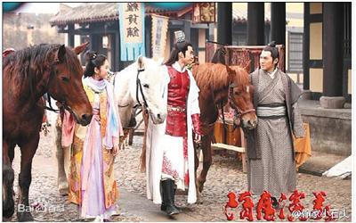 严屹宽、张翰主演《隋唐演义》。