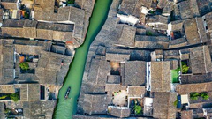 《水乡之晨》摄影：@扑朔摄影