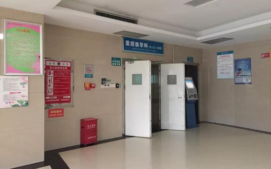6月3日,永州市中心医院重症监护病房。新京报记者陶若谷 摄