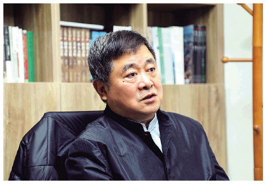 单霁翔接受专访