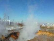 陕西榆林供暖主管道爆裂 7万人取暖受影响(图)