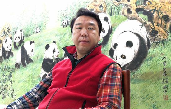 著名画家刘中