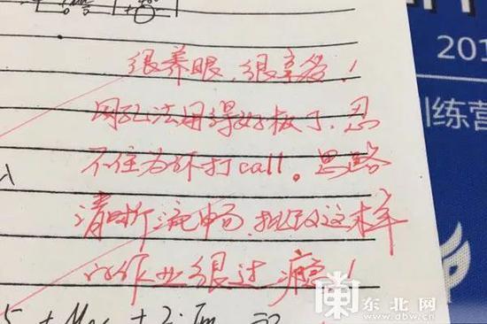 董桂菊老师的“花式”点评(来源:东北网)