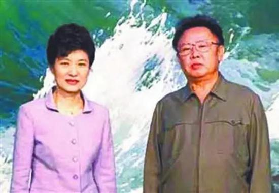 2002年朴槿惠与金正日