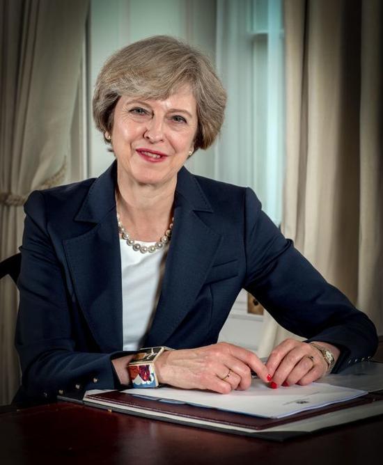 资料图片:英国首相特雷莎·梅。新华社发