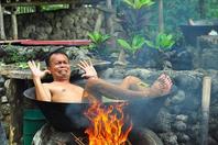 菲律宾热水浴 锅中“炖”自己