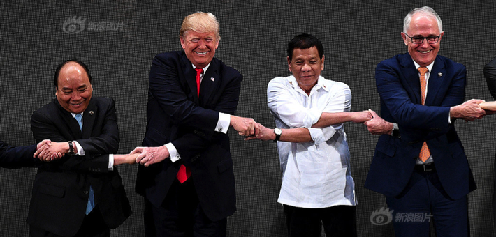 特朗普首次亚洲行全记录