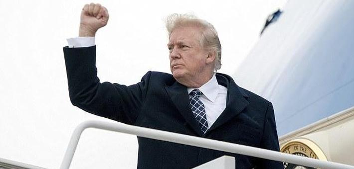 特朗普回顾自己的2017年