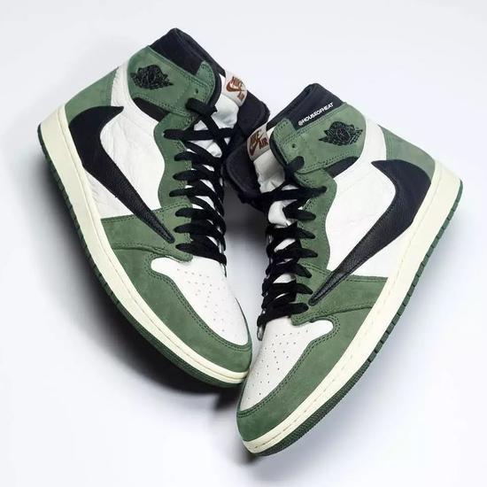 Travis Scott × Air Jordan 1 Cactus Jack Green