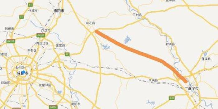 中江至高速图纸今年计划通车2021年建成开工端齿盘遂宁图片