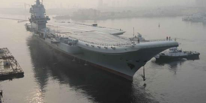 国产航母甲板涂装引关注,055大驱被期待亮相