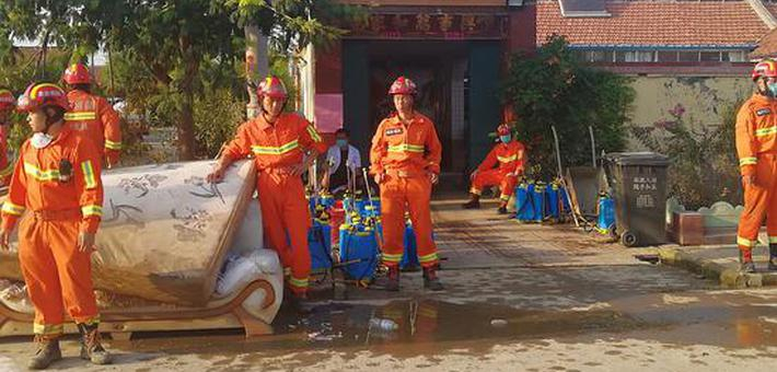 寿光洪灾抢险争分夺秒 排洪先行逐步恢复生产