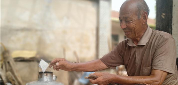 口子村村民从安置点回到家中