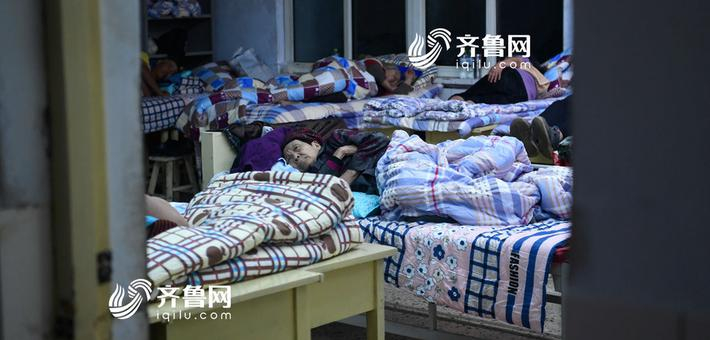 夜探章丘受灾群众安置点