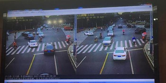 上海启用新式电子警察 能同时抓拍9种交通
