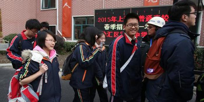上海23所高校开启春考校测 14日将公布成绩