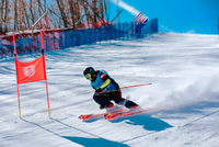 沪蒙青少年滑雪交流赛暨第六届国际静安滑雪系列赛（美林站）举办