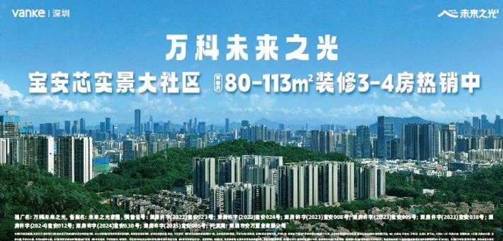 万科未来之光 宝安芯墅境大城