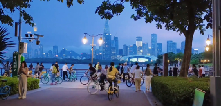 深圳市民建议装灯 公园果断拒绝