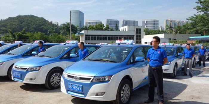 8月起 深圳禁止非纯电动车辆新注册为网络预约
