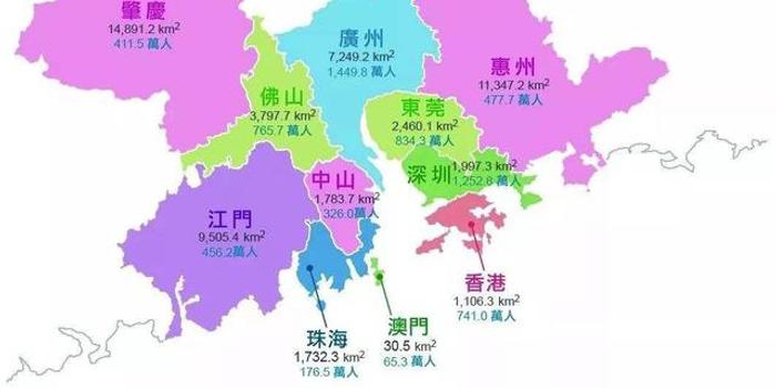 粤港澳2017年大湾区经济总量约_粤港澳大湾区图片