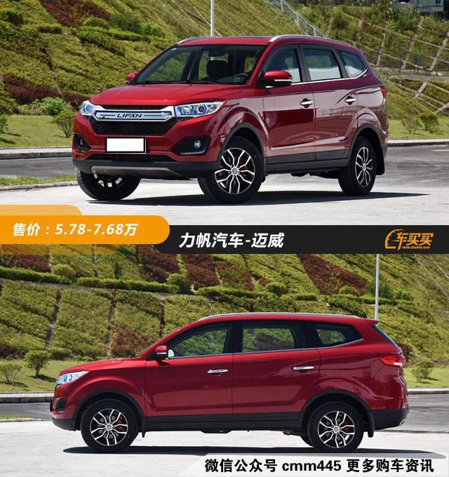 8万左右自主大空间7座SUV 这些车型值得试驾一番！