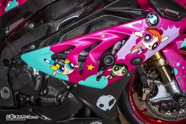 女友爆改了宝马S1000RR，看完感觉肾有点痛！