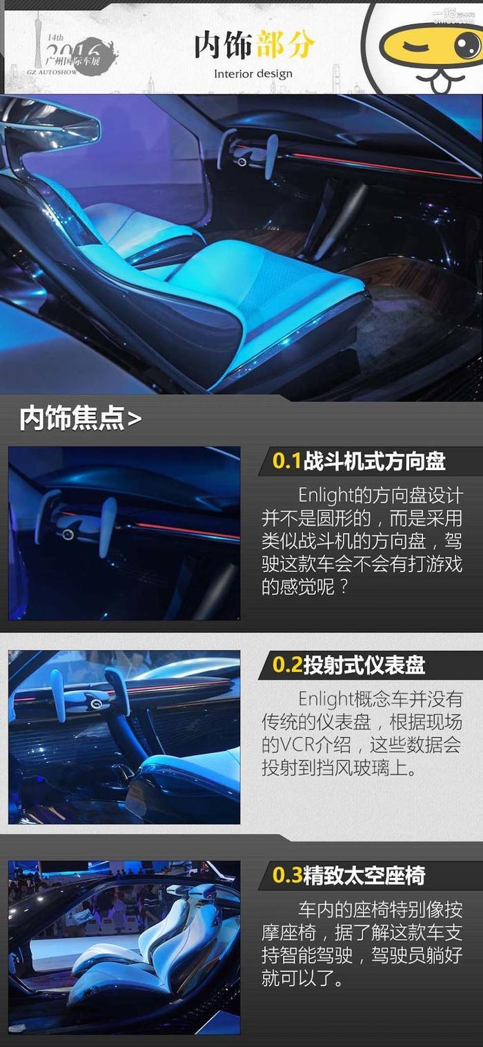 智能无人驾驶跑车 实拍广汽Enlight概念车