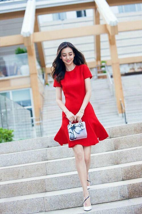 有种时尚叫红裙刘亦菲倪妮能穿，杨幂范冰冰不能穿！