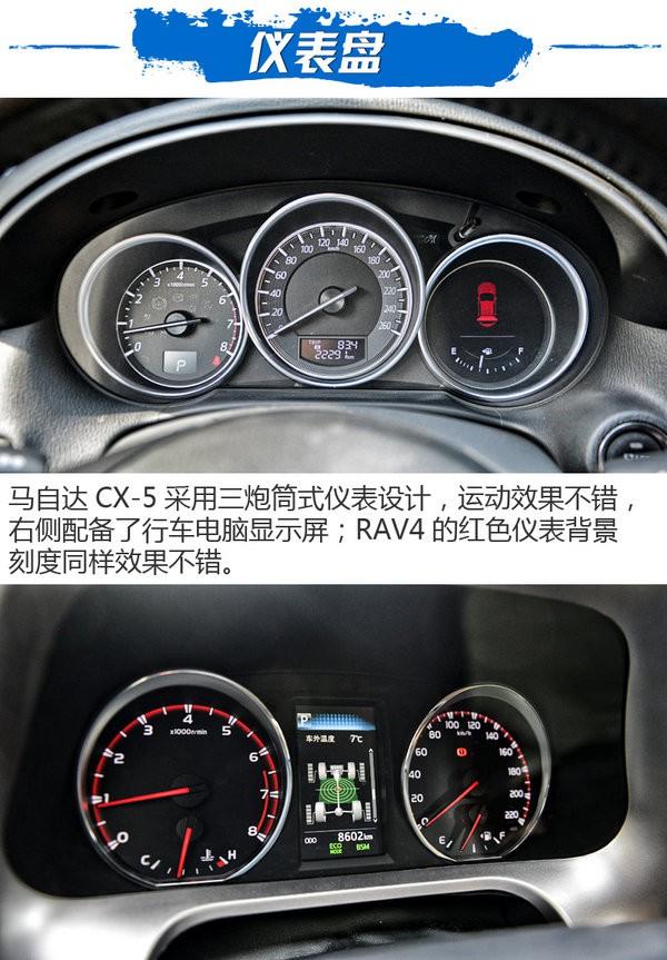 ‘要风度不要温度’马自达CX-5对比RAV4