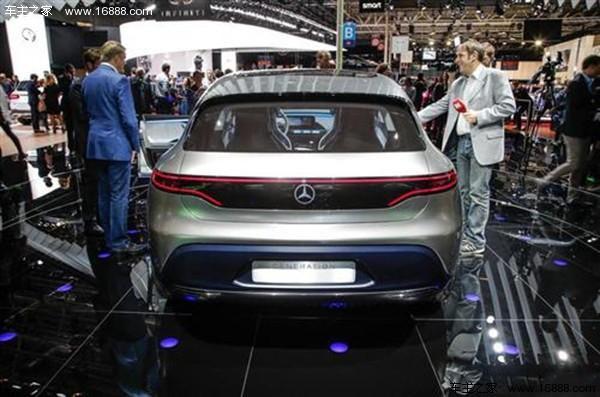 奔驰EQ概念车亮相巴黎车展 2019年量产