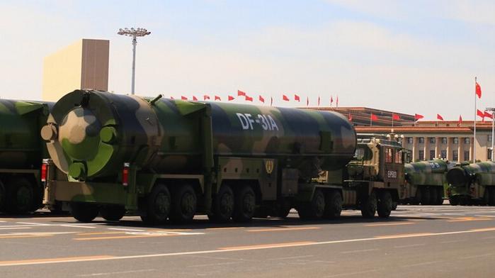 世界洲际核导弹排名，中国的东风导弹扬国威！
