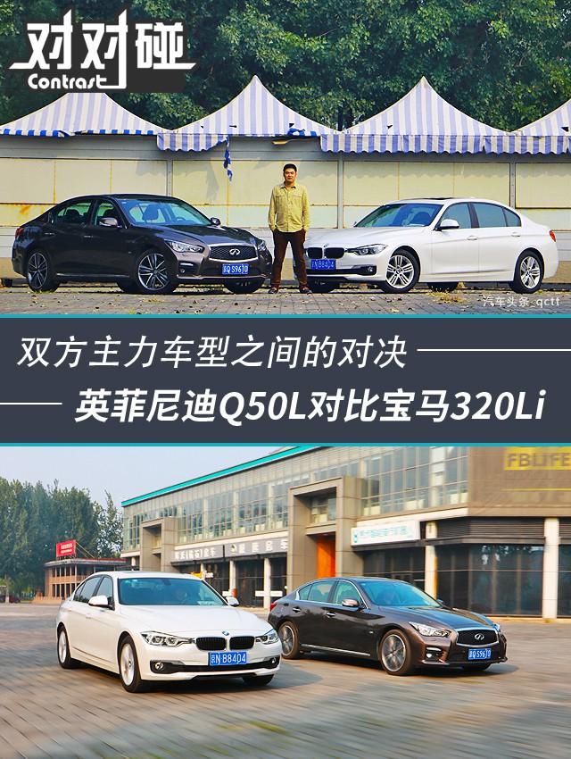 双方主力车型之间的对决 Q50L对比320Li