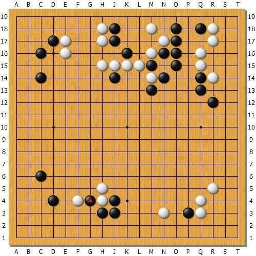 职业围棋手乔然解析自战的“闪光一手”