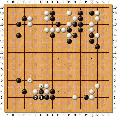 职业围棋手乔然解析自战的“闪光一手”