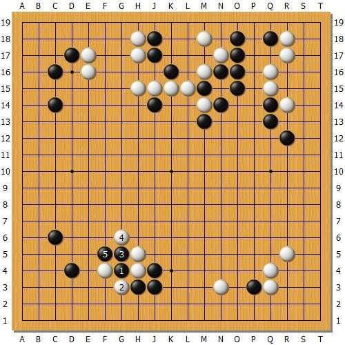 职业围棋手乔然解析自战的“闪光一手”