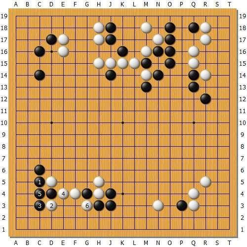 职业围棋手乔然解析自战的“闪光一手”