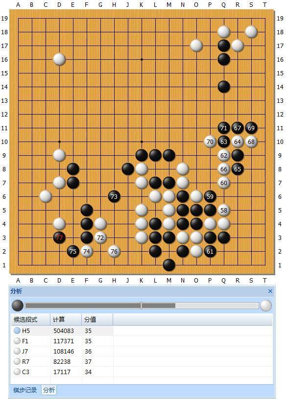 Master60局ZEN数据分析20~22局