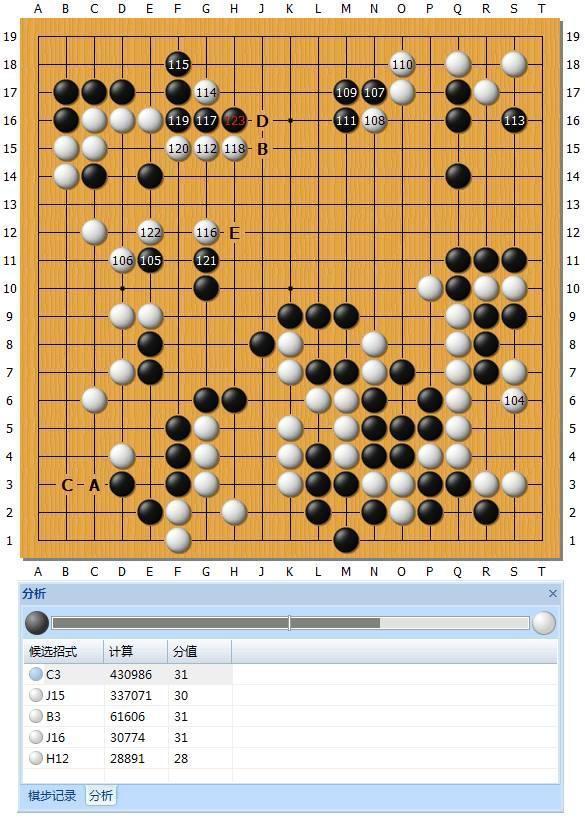 Master60局ZEN数据分析20~22局