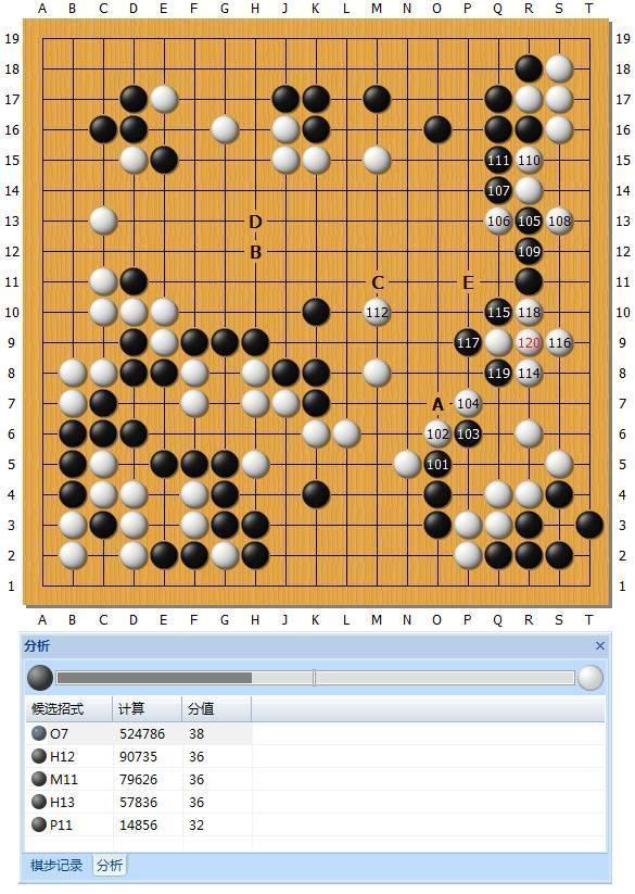 Master60局ZEN数据分析20~22局