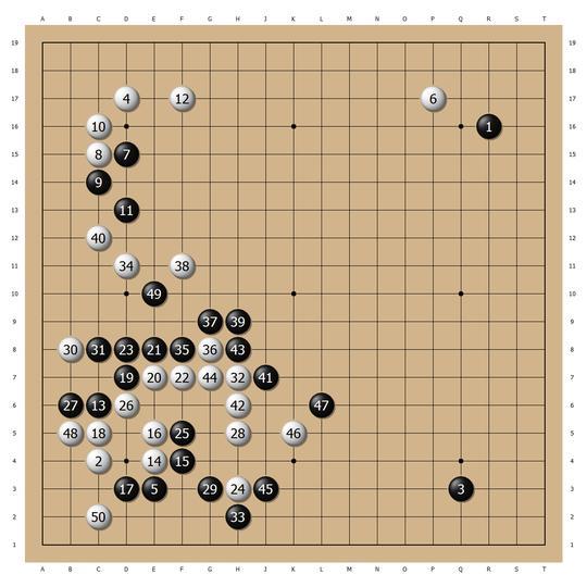 钱宇平名局系列2 渐成大器 中日围棋决战力擒山城宏